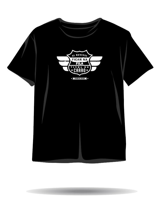 T-SHIRT Ficar na fila