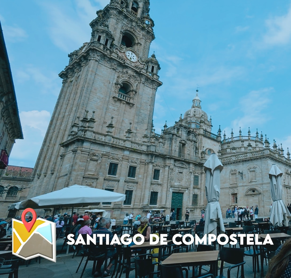 Rota: Santiago de Compostela e Cabo Finisterra (950 Kms)